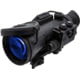 Armasight Vulcan 4.5x108 mm Magnification Night Vision Rifle Scope, Gen 3 Bravo Ghost White Phosphor IIT w/Manual Gain, NRWVULCAN4G9DA1