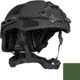 ArmorSource Aire EX Rifle Resistant High Protection Fully Loaded Assault Helmet, High Cut, Cam Green, Large, 600LHCCGSU3LR3KV2