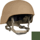 ArmorSource AS-200 Full Cut NIJ IIIA Ballistic Helmet, Cam Green, Large, 200LRCCGS