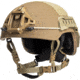 ArmorSource Aire LE Law Enforcement Ultra-Lightweight Special Command High-Cut Ballistic Helmet, Coyote Brown, Extra Large, AIRELE-HCXL-R10P4-R-W3-V-CB