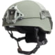 ArmorSource AS-501 Gen2 U.S. Army Advanced Mid-Cut Special Command Configuration Combat Helmet, Black, Large, 501G2-MCL-R10P4-R-W3-V-BK