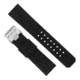 Armourlite Professional Series Watch Band - Rubber Watch Band, Black NBR, Small ARB600
