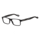 Arnette Buddy Single Vision Prescription Eyeglasses, Matte Black/Grey Havana Frame, 49mm AN7063-0249SV