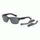 Arnette Dean Sunglasses, Matte Grey &amp; Black Wire Frame, Grey Lens-AN4205-03