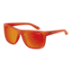 Arnette Fire Drill Sunglasses - Fuzzy Translucent Orange Frame and Red Mirror Lens AN4143-20