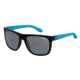 Arnette Firedrill Sunglasses, Gloss Black/Fuzzy Inked Aqua Frame, Grey Lens AN4143-27