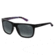 Arnette Firedrill Sunglasses, Gloss Black/Violet Frame, Polarized Grey Lens AN4143-32