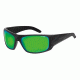 Arnette La Pistola Single Vision Prescription Sunglasses, Fuzzy Black Frame, Citrus Chrome Lens-AN4179-07SV
