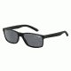 Arnette Slickster Progressive Prescription Sunglasses, Gloss Black Frame, Grey Lens-AN4185-02PR