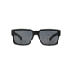 Arnette Supplier Sunglasses, Fuzzy Black Frame, Grey Polarized Lens-AN4213-01
