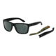 Arnette Witch Doctor Bifocal Prescription Sunglasses, Fuzzy Black/Camo Frame, Grey/Green Lens-AN4177-19BI