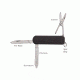 ASP Accent Knife, w/Scissors, Black 56236