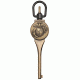 ASP G1 Logo Handcuff Key - Antique Brass - Custom Must Provide Logo - 57599