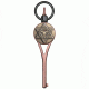 ASP G2 Logo Handcuff Key - Antique Copper - Custom Must Provide Logo - 57099