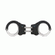ASP Hinge Ultra Cuffs Steel - Black, 2 Pawl Blue - Security, Black, 46119