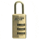 ASP Luggage Combination Locks, Lock Colors ASP Luggage Combination Lock Gold