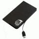 Power Bank w/USB to Micro USB Charging Cord, Black