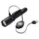 ASP Pro DF Flashlight, Rechargeable, EU, Black, 35731