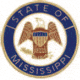 Asp State Seal Logo Cap Breakaway G1 Key Brass Mississippi 73464