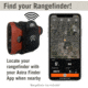 Astra Optix AGX1 Magnetic Rangefinder Strap with GPS Locator, Black, AGX1
