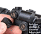 AT3 Tactical LEOS Red Dot Sight with Integrated Laser Sight &amp; Riser, Red Laser, AT3-LEOS