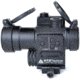 AT3 Tactical LEOS Red Dot Sight with Integrated Laser Sight &amp; Riser, Red Laser, AT3-LEOS