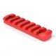 AT3 Tactical M-LOK Rail Section, 7 Slots, Red, 7SRS-MLOK-AT3-RED