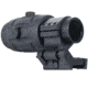AT3 Tactical Magnified Red Dot with Laser Sight Kit - Red Dot with Red Laser Sight &amp; 3x Magnifier, LEOS-RRDM-KIT