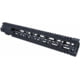 AT3 Tactical Pro Series Free Float Quad Rail AR15 Handguards, 15in Extended Rifle Length, Black, AT3-QR-15