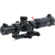 AT3 Tactical Red Tail LPVO 1-4x24 Rifle Scope with Mount 30mm SFP, Black, Illuminated BDC Reticle, MOA, with 30mm Cantilever Mount and Throw Lever, AT3-RT-1-4X24