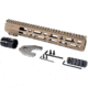AT3 Tactical SPEAR M-Lok AR-15 Free Float Handguard, 12 in, FDE, AT3-MLOK-12-FDE
