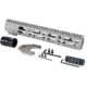 AT3 Tactical SPEAR M-LOK AR-15 Free Float Handguard, 12in Length, Titanium, AT3-MLOK-12-TI