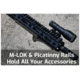 AT3 Tactical SPEAR M-Lok AR-15 Free Float Handguard, 15 in, Black, AT3-MLOK-15