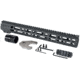 AT3 Tactical SPEAR M-LOK AR-15 Free Float Handguard, 15in Length, Tungsten, AT3-MLOK-15-TG