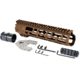 AT3 Tactical SPEAR M-LOK AR-15 Free Float Handguard, 9in Length, Burnt Bronze, AT3-MLOK-9-BB
