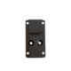 Atibal E2 - ACRO To Glock MOS Adapter Plate, Black, AT-E2-AC-GLK