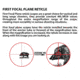 Atibal XP8 Mirage 1-8x24mm Rifle Scopes w/ Rapid View Lever, 30mm, FFP, Christmas Tree Reticle, 0.28 MIL Dot, Black, AT-XP8-FFP