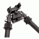 Atlas Bipods PSR Tall Atlas Bipod-No Clamp-for BT19, ADM 170-S, ARMS 17S, TRAMP, LT171, Black BT47-NC