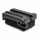 Atlas Bipods SILO: Forward Stability and Barricade Device, Black BT53
