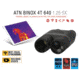 ATN Binox-4T 640-1-10x Thermal Binocular, Black / Grey, TIBNBX4641L