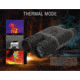 ATN Binox-4T 640-1-10x Thermal Binocular, Black / Grey, TIBNBX4641L