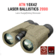 ATN LRF 2000 10x42mm Roof Ballistics Laser Rangefinding Binocular, Army Brown, BN1042LRF2k