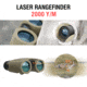 ATN LRF 2000 10x42mm Roof Ballistics Laser Rangefinding Binocular, Army Brown, BN1042LRF2k