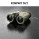 ATN LRF 2000 10x42mm Roof Ballistics Laser Rangefinding Binocular, Army Brown, BN1042LRF2k