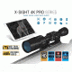 ATN X-Sight-4k, 3-14x, Pro edition Smart Day/Night Hunting Rifle Scope with Full HD Video rec, WiFi, GPS, Smooth zoom and Smartphone controlling thru iOS or Android Apps, Black, DGWSXS3144KP