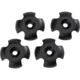 Attwood Marine Round Deck Rigging Guides - Set of 4 58245