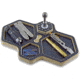 AuCon Tray Hex Black