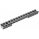 Audere Nato Rail Remington 700 Short Action Steel 0 MOA, Black, NR0018