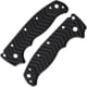August Engineering AD20.5 Chevron Pattern Handle Scales, Black, Aluminum, AE-1202-BLK