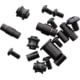 August Engineering AD20.5 Titanium Hardware, Black, AE-T1311-BLK